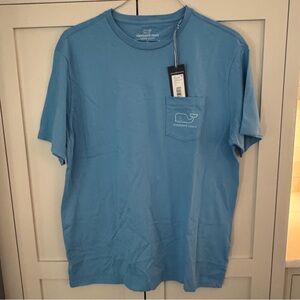 NWT Vineyard Vines Men's Blue Logo Tee